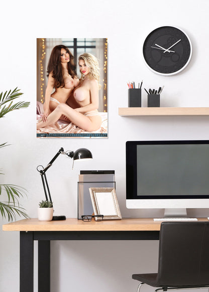 Blondes V Brunettes sexy women 2026 Erotica Calendar